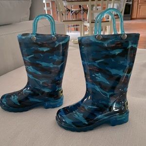 Toddler size 7 rain boots brand new - only worn in house once